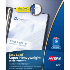 Avery Super-Heavyweight Sheet Protectors - 50 / Box