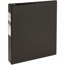 Avery Economy 3 Ring Binder - 1 1/2 inch Binder Capacity - Black