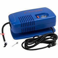 Champion Sports Deluxe Electric Inflating Pump in blue