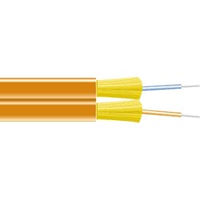 Black Box Fiber Optic Network Cable 500 ft in orange