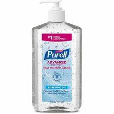 PURELL Advanced Hand Sanitizer clean scent 20 fl oz pump bottle