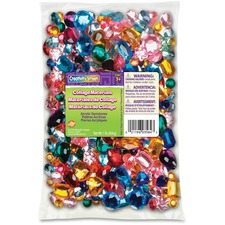 Creativity Street Acrylic Gemstones Classpack assorted art pack