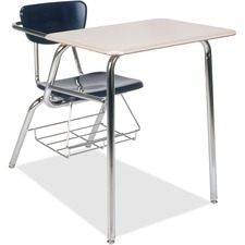 Virco Martest 3400BR Combo Desk with sandstone top