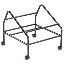 Boss Stacking Chair Cart in black