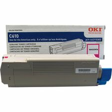 Oki Original LED Toner Cartridge Magenta 6000 Pages