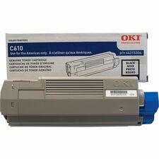 Oki Original LED Toner Cartridge Black 8000 Pages