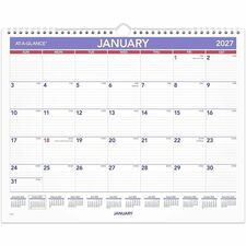 At-A-Glance wall calendar January 2026 to December 2026
