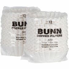 BUNN 12-Cup Regular Filters 1000 per Carton