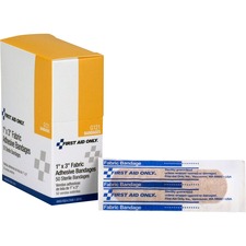 First Aid Only 1x3 fabric bandages