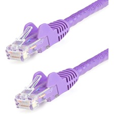 StarTech.com 15 ft Purple Snagless Cat6 UTP Patch Cable
