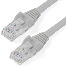 StarTech.com 25 ft Gray Snagless Cat6 UTP Patch Cable