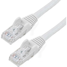 StarTech.com 7 ft White Snagless Cat6 UTP Patch Cable