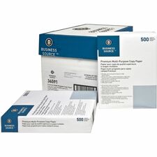 Business Source Multipurpose Copy Paper Letter