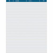 Business Source Standard Ruled Easel Pad white paper