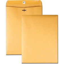 Business Source Heavy-duty Clasp Envelopes #63 kraft box