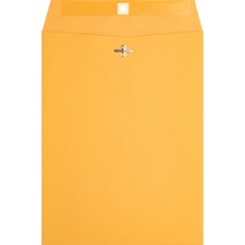 Business Source Heavy-duty Clasp Envelopes #90 kraft box