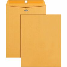Business Source Heavy-duty Clasp Envelopes #93 kraft box