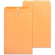 Business Source Heavy-duty Clasp Envelopes #98 kraft box