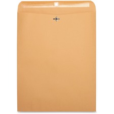 Business Source Heavy-duty Clasp Envelopes #110 kraft box