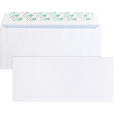 Business Source Regular Tint Peel/Seal Envelopes