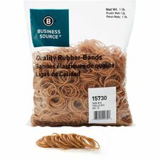 Business Source Quality Rubber Bands - Size #12