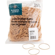 Business Source Quality Rubber Bands - Size #18