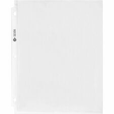 Business Source Nonglare Top-loading Sheet Protectors 2.4 mil