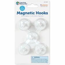 Learning Resources Original Magnetic Hooks - 5 Pack