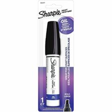 Sharpie Oil-Based Paint Marker - Bold Point - Bold Marker Point - Black Ink - Oil Based - 1 Card