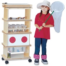 Jonti-Craft Science Lab System 6-piece Set - 1 Each - Wood Grain
