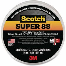 Scotch Super 88 Insulating Tape black vinyl roll