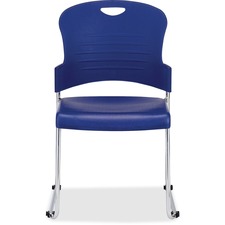 Eurotech Aire Stacking Chair Blue Seat Color