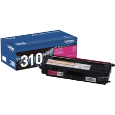 Brother TN310M Original Laser Toner Cartridge - Magenta - 1 Each - 1500 Pages