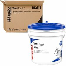 Wypall CriticalClean WetTask Wipers and Bucket