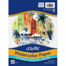 UCreate Watercolor Paper 9x12