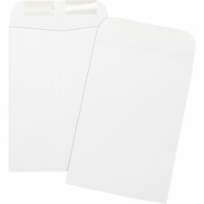 Business Source Durable Open-End Catalog Envelopes #1 3/4
