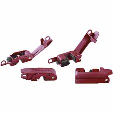 Master Lock Circuit Breaker Lockout Set in red