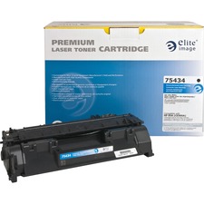 Elite Image Remanufactured Laser Toner Cartridge 05A (CE505A)