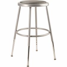 National Public Seating 6400 Series Heavy-Duty Padded Stool