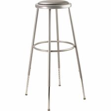 National Public Seating 6400 Series Heavy-Duty Padded Stools