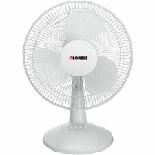 Lorell 12 inch Oscillating Desk Fan