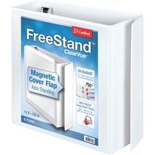 Cardinal FreeStand Easy Open Slant-D Ring Binder 3 inch capacity
