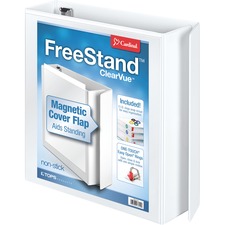 Cardinal FreeStand Easy Open Slant-D Ring Binder - 2 inch Binder Capacity