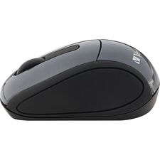 Verbatim Wireless Mini Travel Mouse - Optical - Wireless - Radio Frequency - Graphite - USB - 1600 dpi - Scroll Wheel - 3 Button(s) - AAA Battery Supported - 1 Each