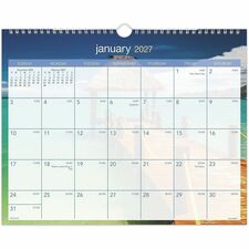 At-A-Glance Tropical Escape Wall Calendar