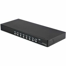 StarTech.com 8 Port 1U Rack Mount USB KVM Switch Kit