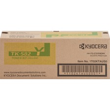Kyocera TK-582Y Original Laser Toner Cartridge