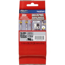 P-touch TZe Extra Strength Adhesive Tape