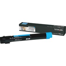 Lexmark X950X2CG Original Laser Toner Cartridge - Cyan