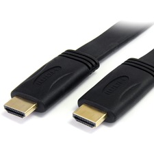 StarTech.com 15 ft High Speed Flat HDMI Digital Video Cable with Ethernet